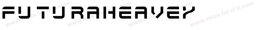 FUTURA HEAVEY字体转换